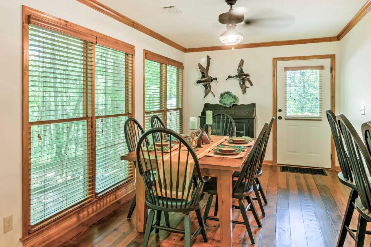 Waterfront West Point Lake Cabin With Private Dock! Whitewater Woods Eksteriør bilde