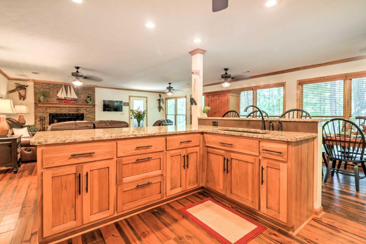 Waterfront West Point Lake Cabin With Private Dock! Whitewater Woods Eksteriør bilde